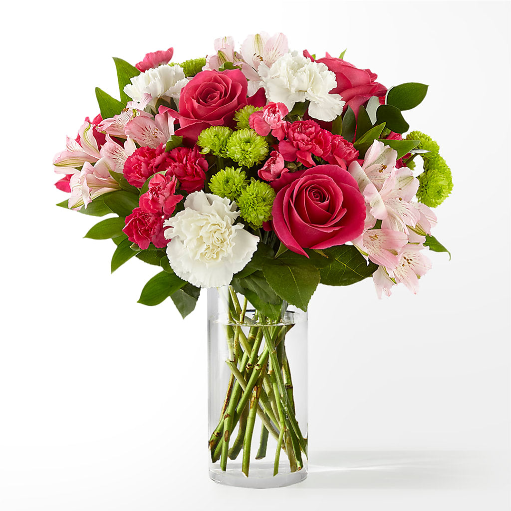 Sweet & Pretty Bouquet – Salon Diane Aubin Fleuriste Inc., Jonquiere PQ