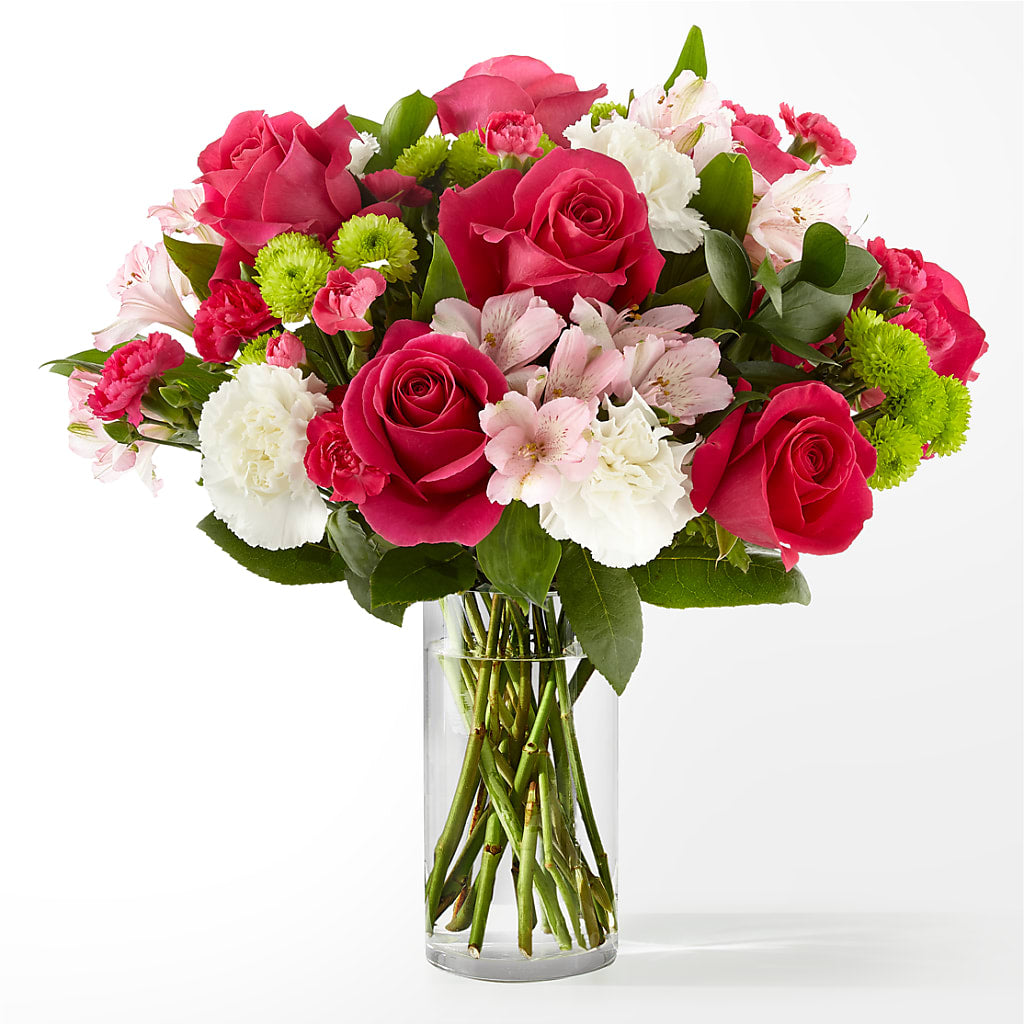 Sweet & Pretty Bouquet – Salon Diane Aubin Fleuriste Inc., Jonquiere PQ