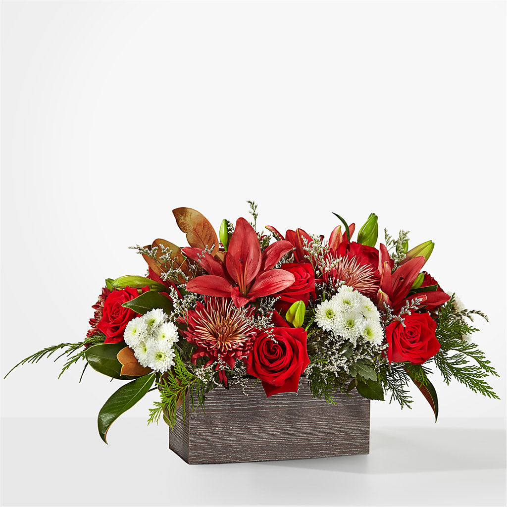 Christmas Break Bouquet – Salon Diane Aubin Fleuriste Inc., Jonquiere PQ