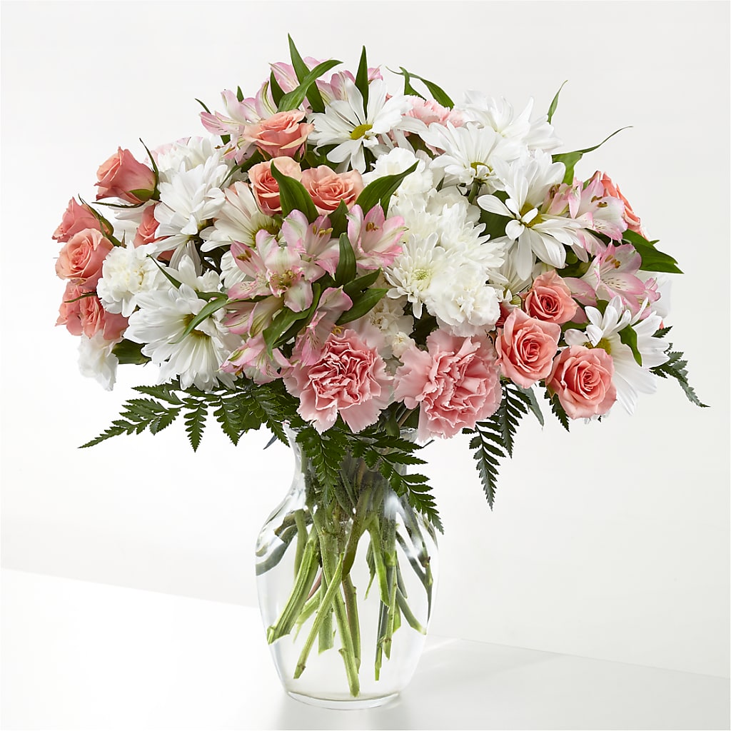 Blush Crush Bouquet – Salon Diane Aubin Fleuriste Inc., Jonquiere PQ