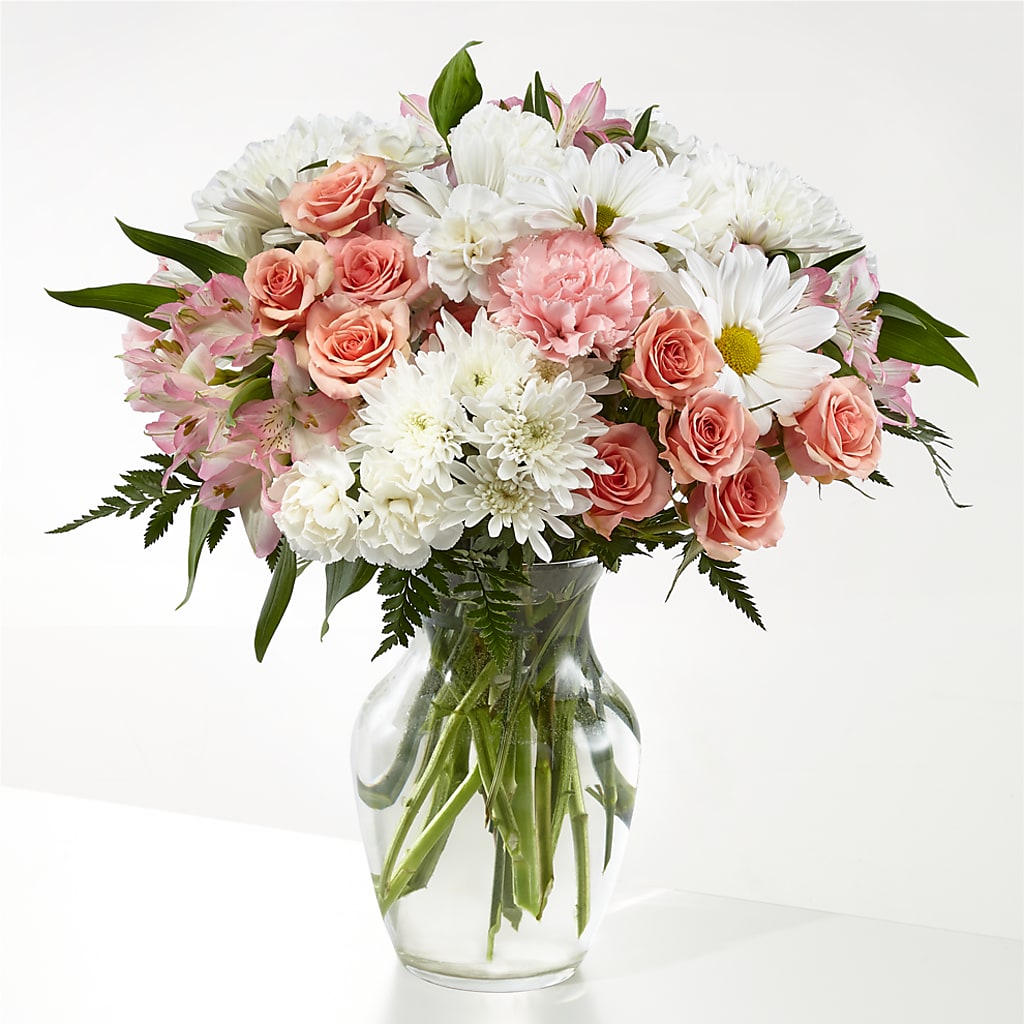Blush Crush Bouquet – Salon Diane Aubin Fleuriste Inc., Jonquiere PQ