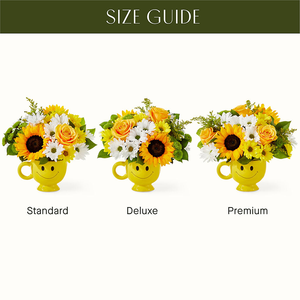 Be Happy Bouquet – Salon Diane Aubin Fleuriste Inc., Jonquiere PQ