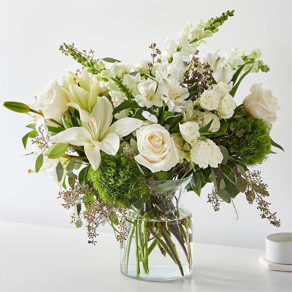 Fresh Linen Bouquet – Salon Diane Aubin Fleuriste Inc., Jonquiere PQ