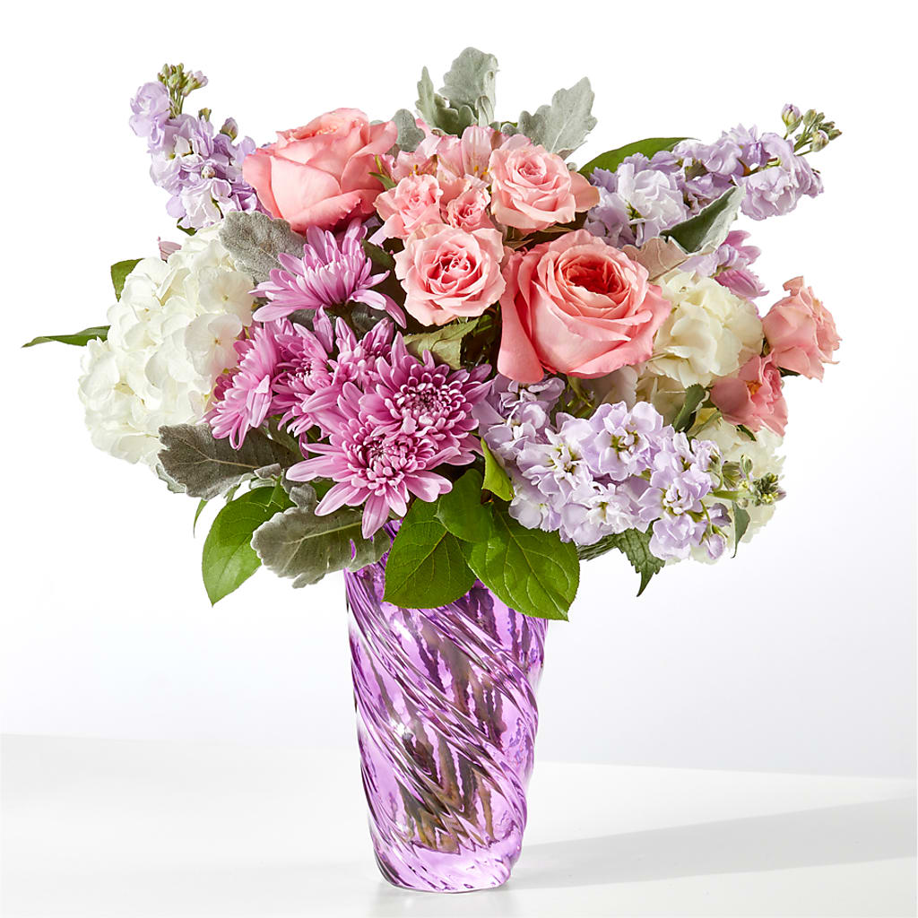 Silver Lining Bouquet – Salon Diane Aubin Fleuriste Inc., Jonquiere PQ
