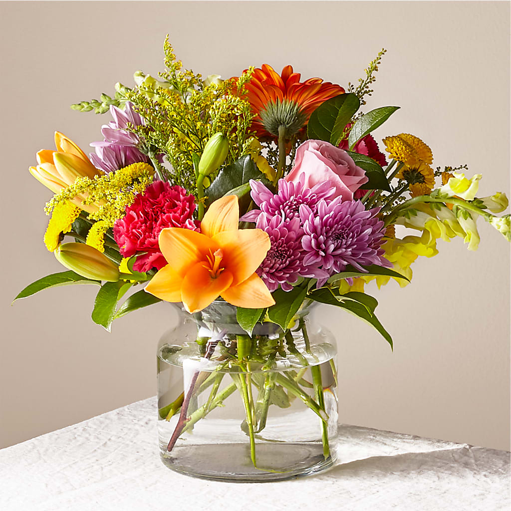 Party Punch Bouquet – Salon Diane Aubin Fleuriste Inc., Jonquiere PQ