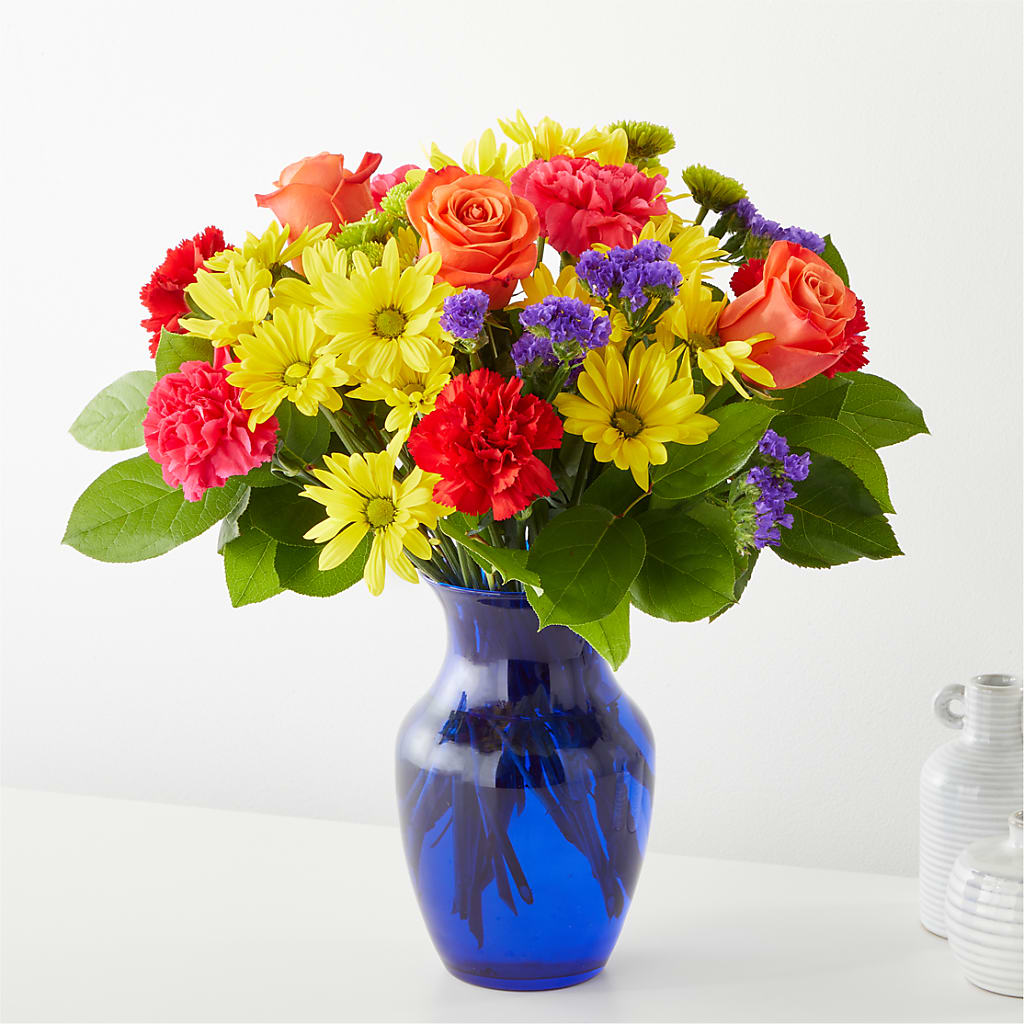Brighter Days Bouquet – Salon Diane Aubin Fleuriste Inc., Jonquiere PQ