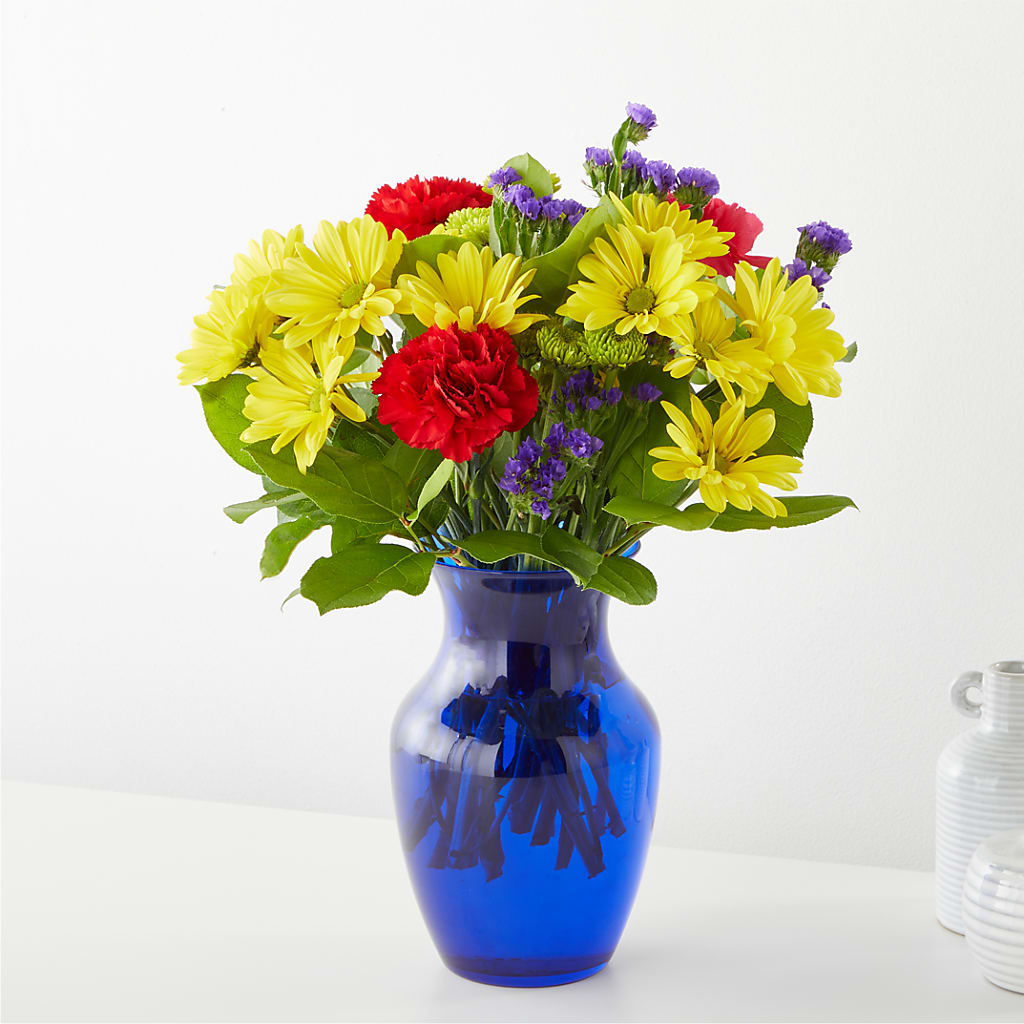 Brighter Days Bouquet – Salon Diane Aubin Fleuriste Inc., Jonquiere PQ