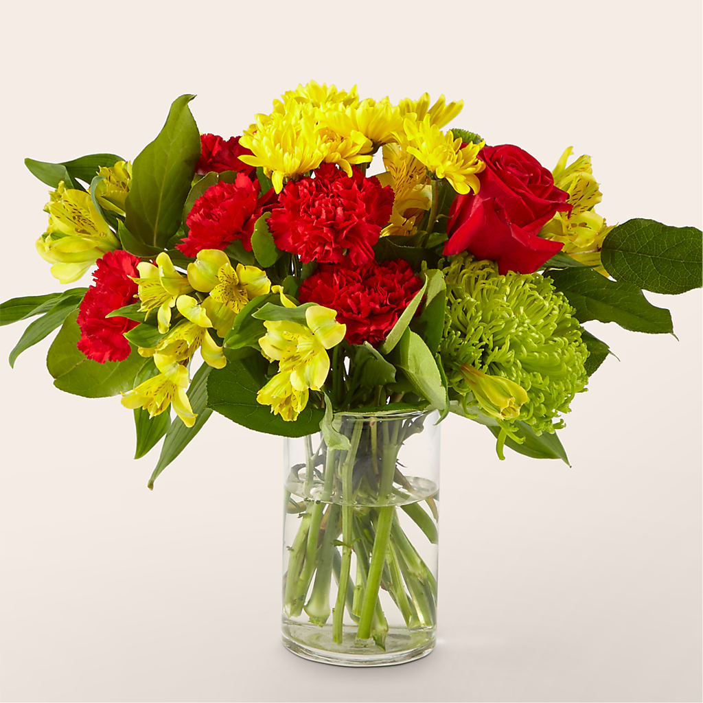 Bright Side Bouquet – Salon Diane Aubin Fleuriste Inc., Jonquiere PQ