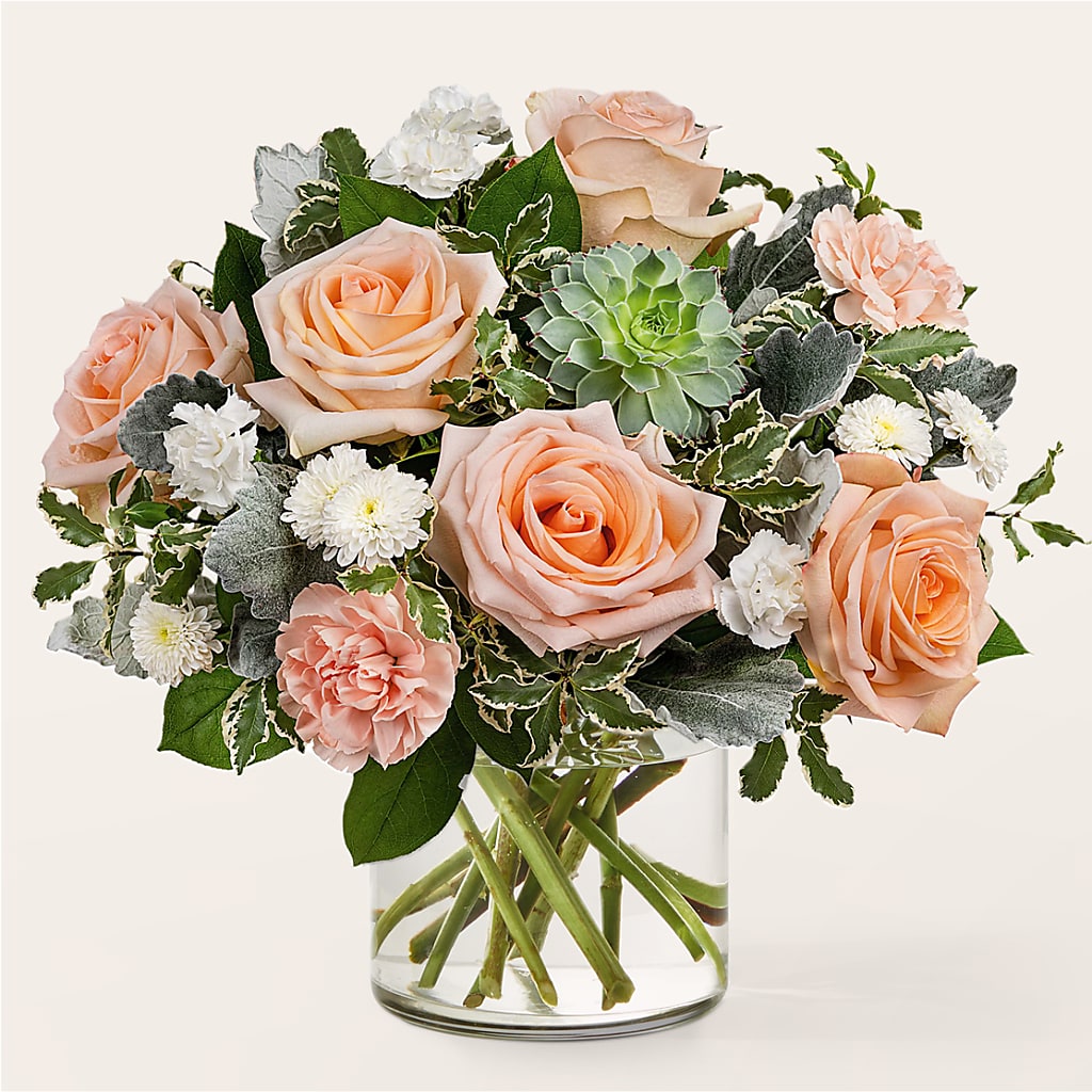 Sweet Tea Bouquet – Salon Diane Aubin Fleuriste Inc., Jonquiere PQ