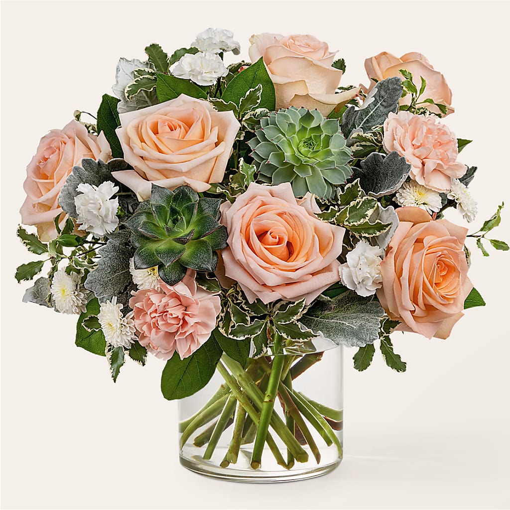 Sweet Tea Bouquet – Salon Diane Aubin Fleuriste Inc., Jonquiere PQ