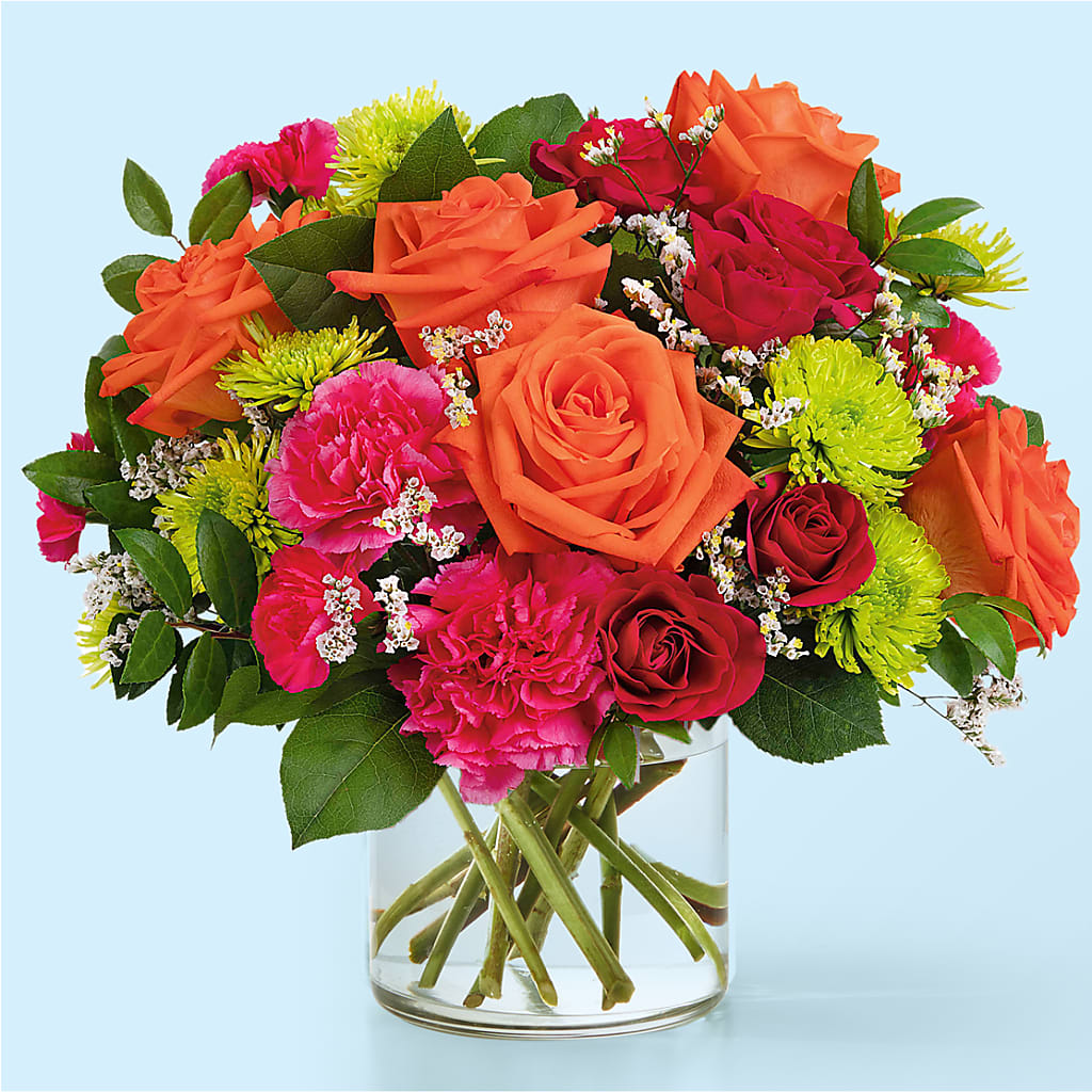 Colorful Carnival Bouquet – Salon Diane Aubin Fleuriste Inc., Jonquiere PQ
