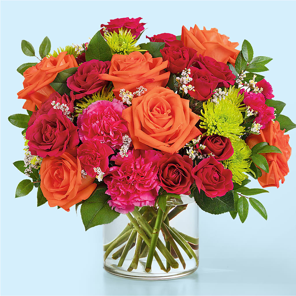 Colorful Carnival Bouquet – Salon Diane Aubin Fleuriste Inc., Jonquiere PQ