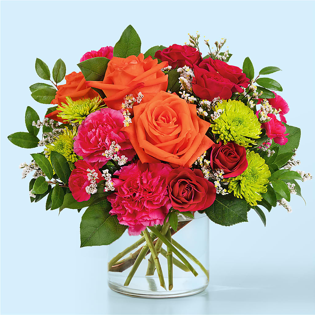 Colorful Carnival Bouquet – Salon Diane Aubin Fleuriste Inc., Jonquiere PQ
