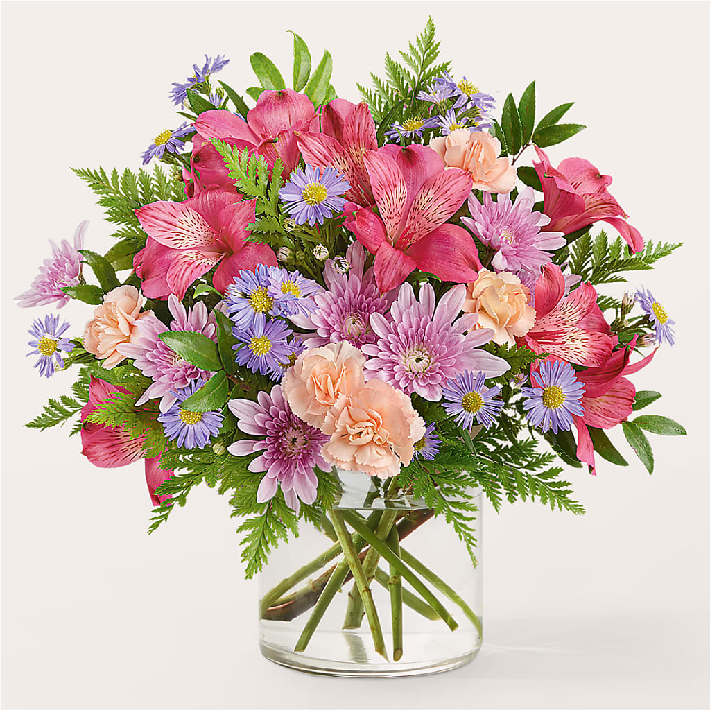 Sunset Serenade Bouquet – Salon Diane Aubin Fleuriste Inc., Jonquiere PQ