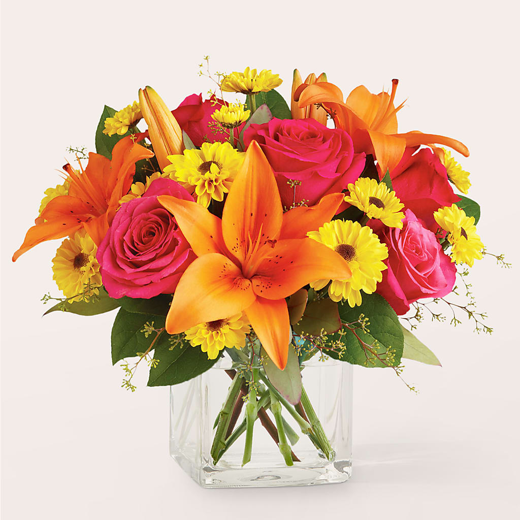 Neon Lights Bouquet – Salon Diane Aubin Fleuriste Inc., Jonquiere PQ