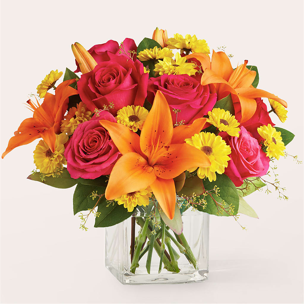Neon Lights Bouquet – Salon Diane Aubin Fleuriste Inc., Jonquiere PQ