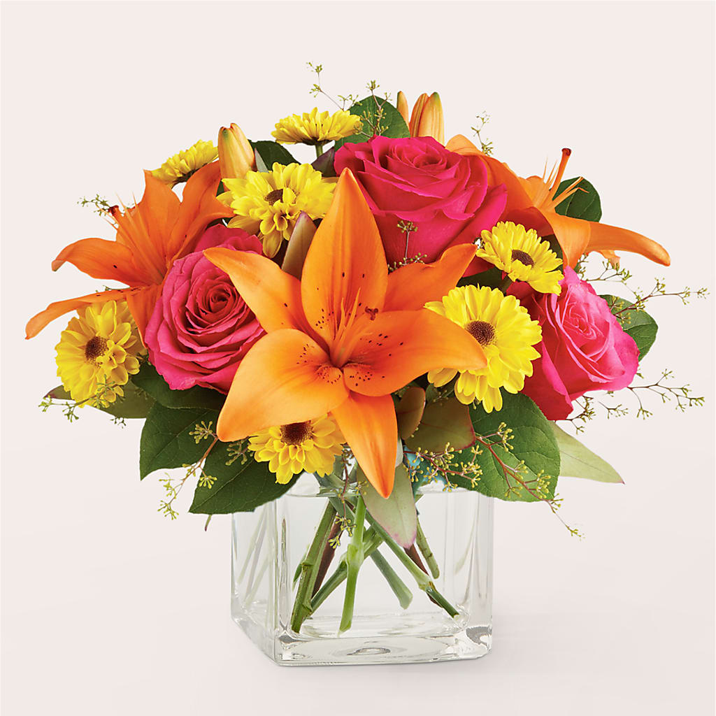 Neon Lights Bouquet – Salon Diane Aubin Fleuriste Inc., Jonquiere PQ