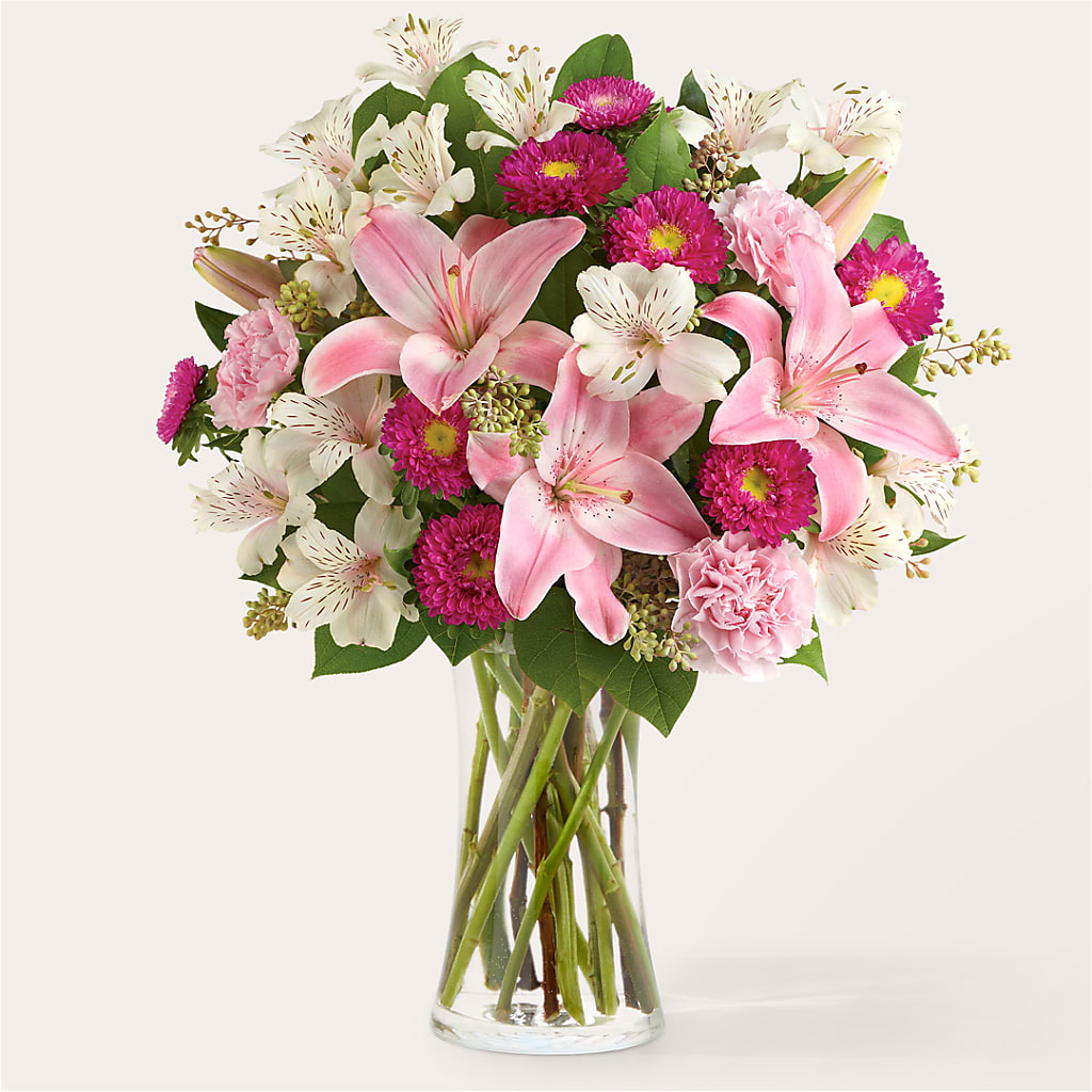 Feeling Fuchsia Bouquet – Salon Diane Aubin Fleuriste Inc., Jonquiere PQ