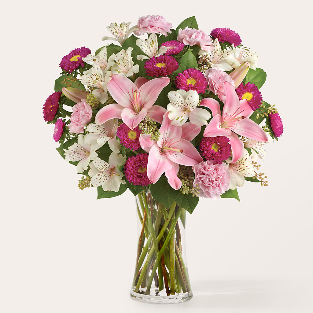 Feeling Fuchsia Bouquet – Salon Diane Aubin Fleuriste Inc., Jonquiere PQ