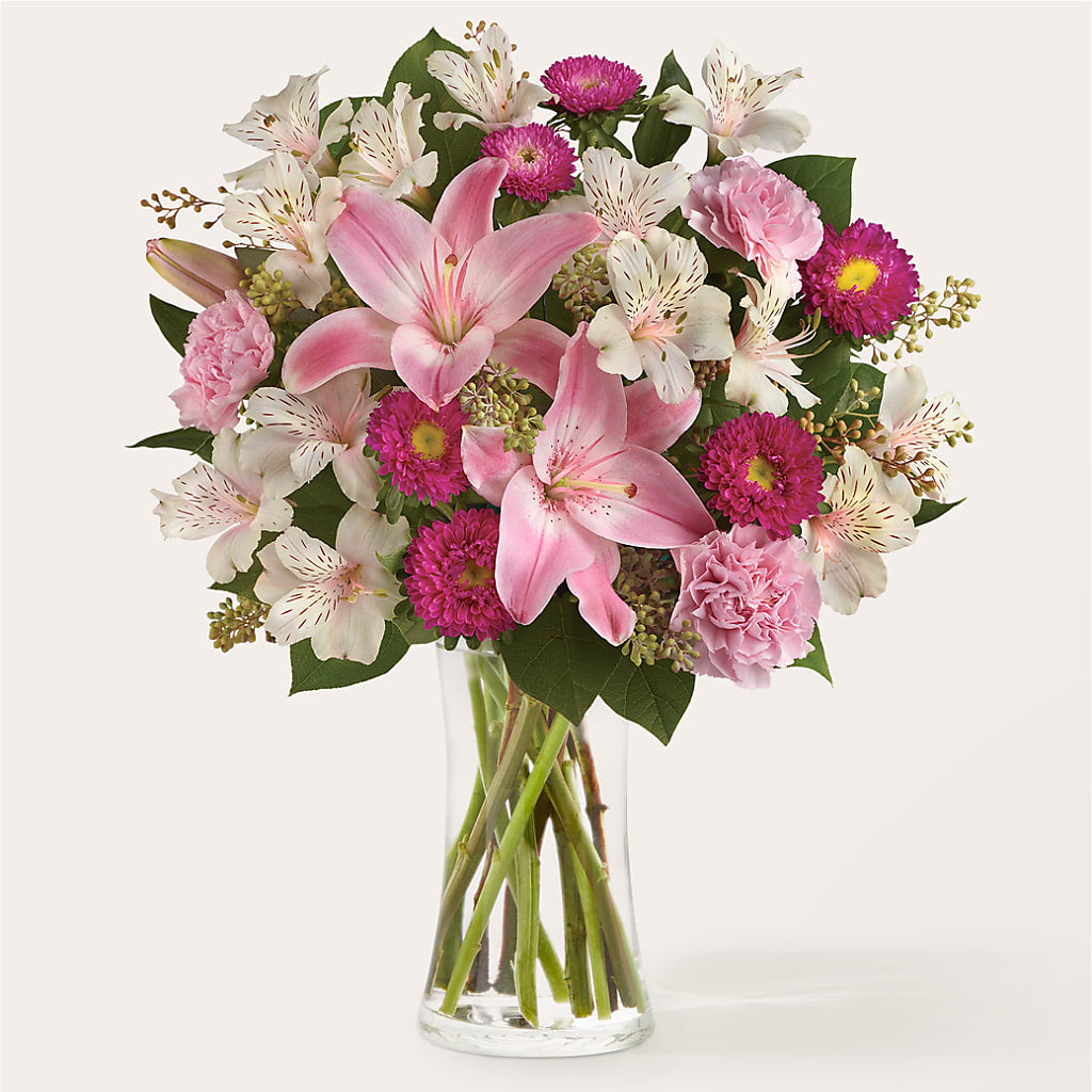 Feeling Fuchsia Bouquet – Salon Diane Aubin Fleuriste Inc., Jonquiere PQ