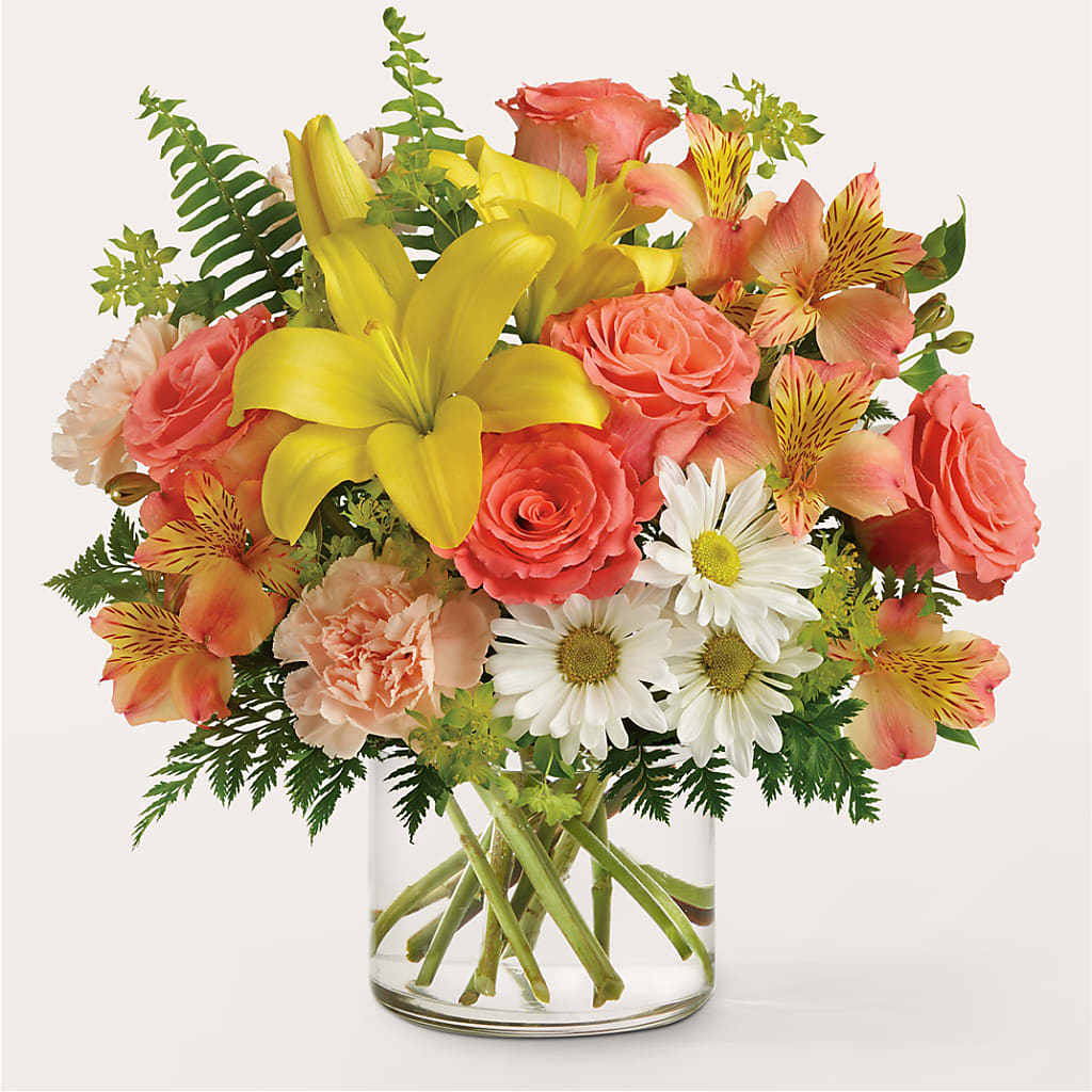 Sunset Strip Bouquet – Salon Diane Aubin Fleuriste Inc., Jonquiere PQ