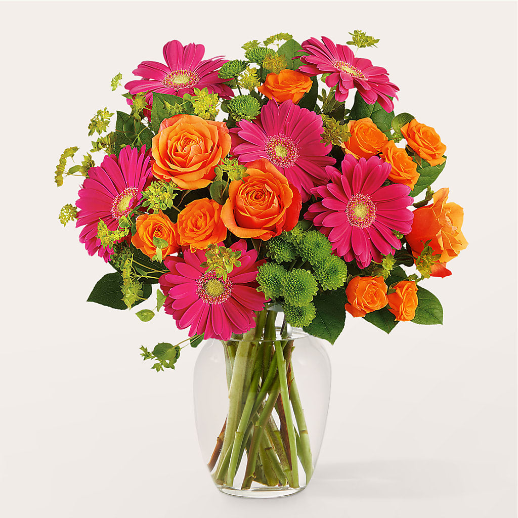 Zest for Life Bouquet – Salon Diane Aubin Fleuriste Inc., Jonquiere PQ