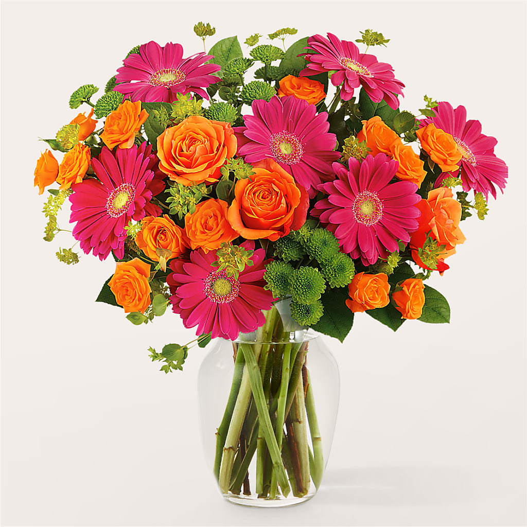 Zest for Life Bouquet – Salon Diane Aubin Fleuriste Inc., Jonquiere PQ
