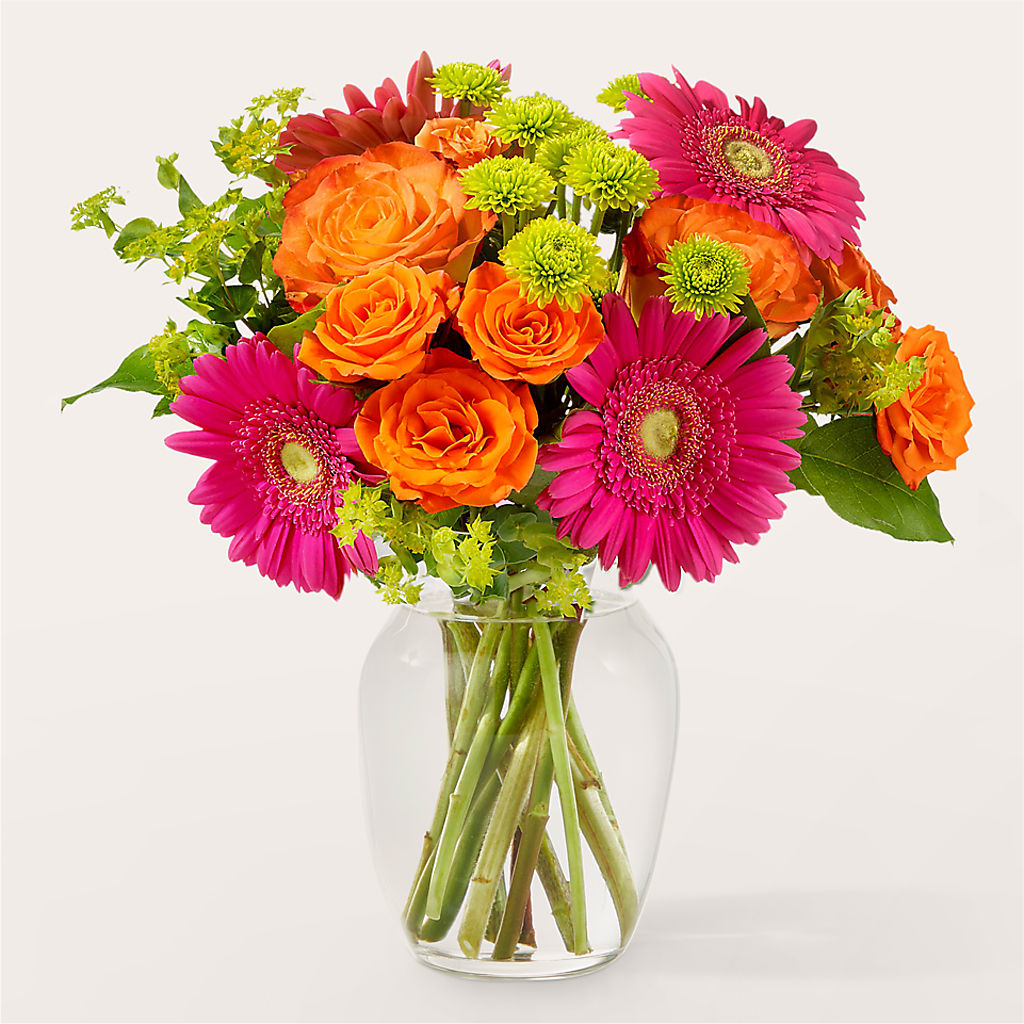 Zest for Life Bouquet – Salon Diane Aubin Fleuriste Inc., Jonquiere PQ