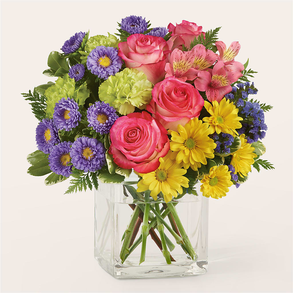 Candy Jar Bouquet – Salon Diane Aubin Fleuriste Inc., Jonquiere PQ