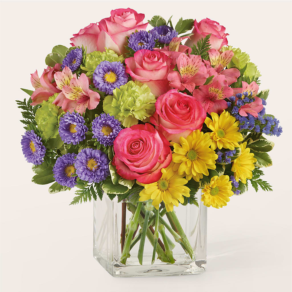 Candy Jar Bouquet – Salon Diane Aubin Fleuriste Inc., Jonquiere PQ