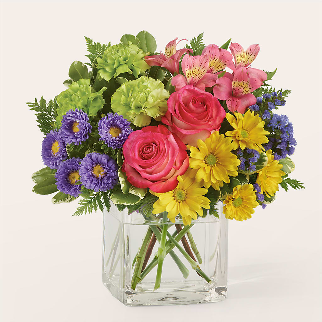 Candy Jar Bouquet – Salon Diane Aubin Fleuriste Inc., Jonquiere PQ