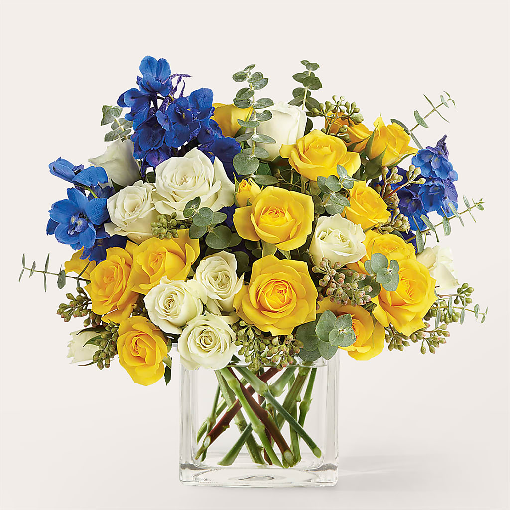 Sparkling Citrine Bouquet – Salon Diane Aubin Fleuriste Inc., Jonquiere PQ