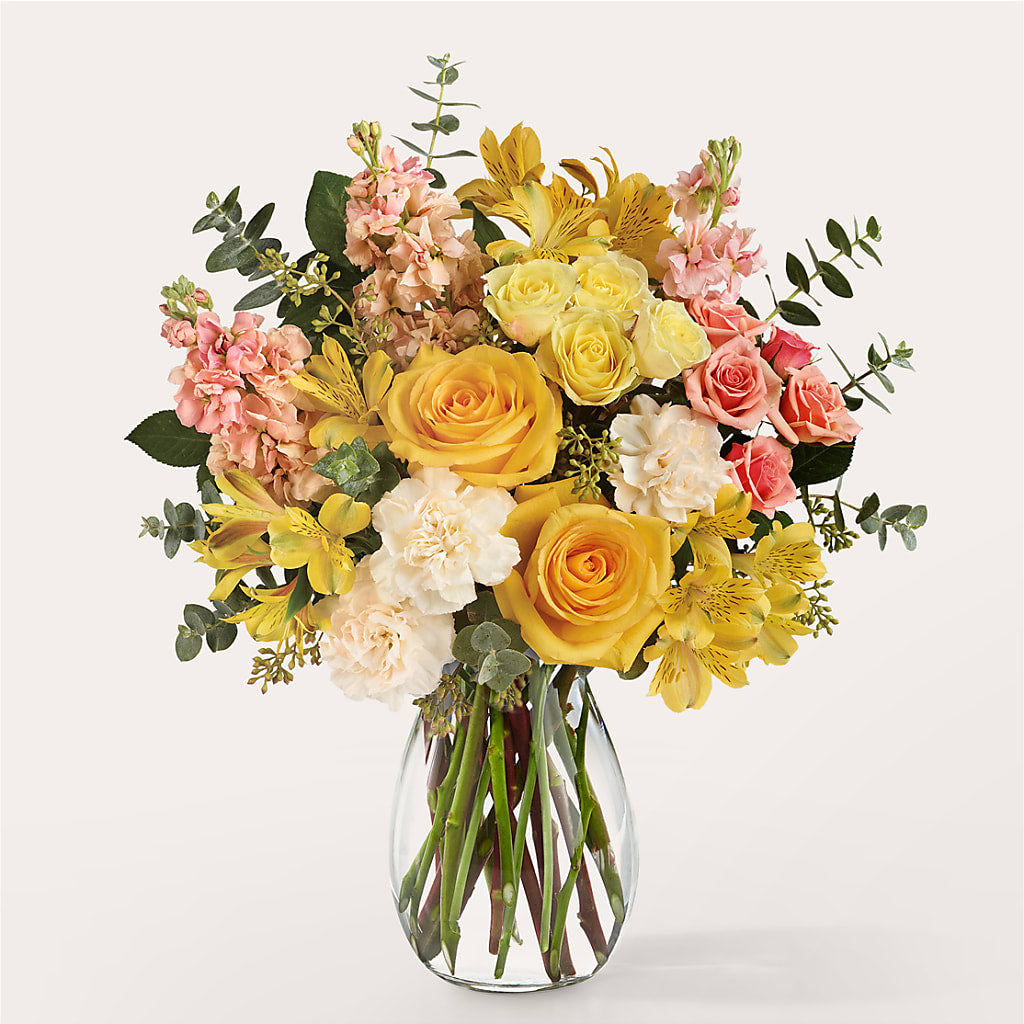 Slice of Sunrise Bouquet – Salon Diane Aubin Fleuriste Inc., Jonquiere PQ