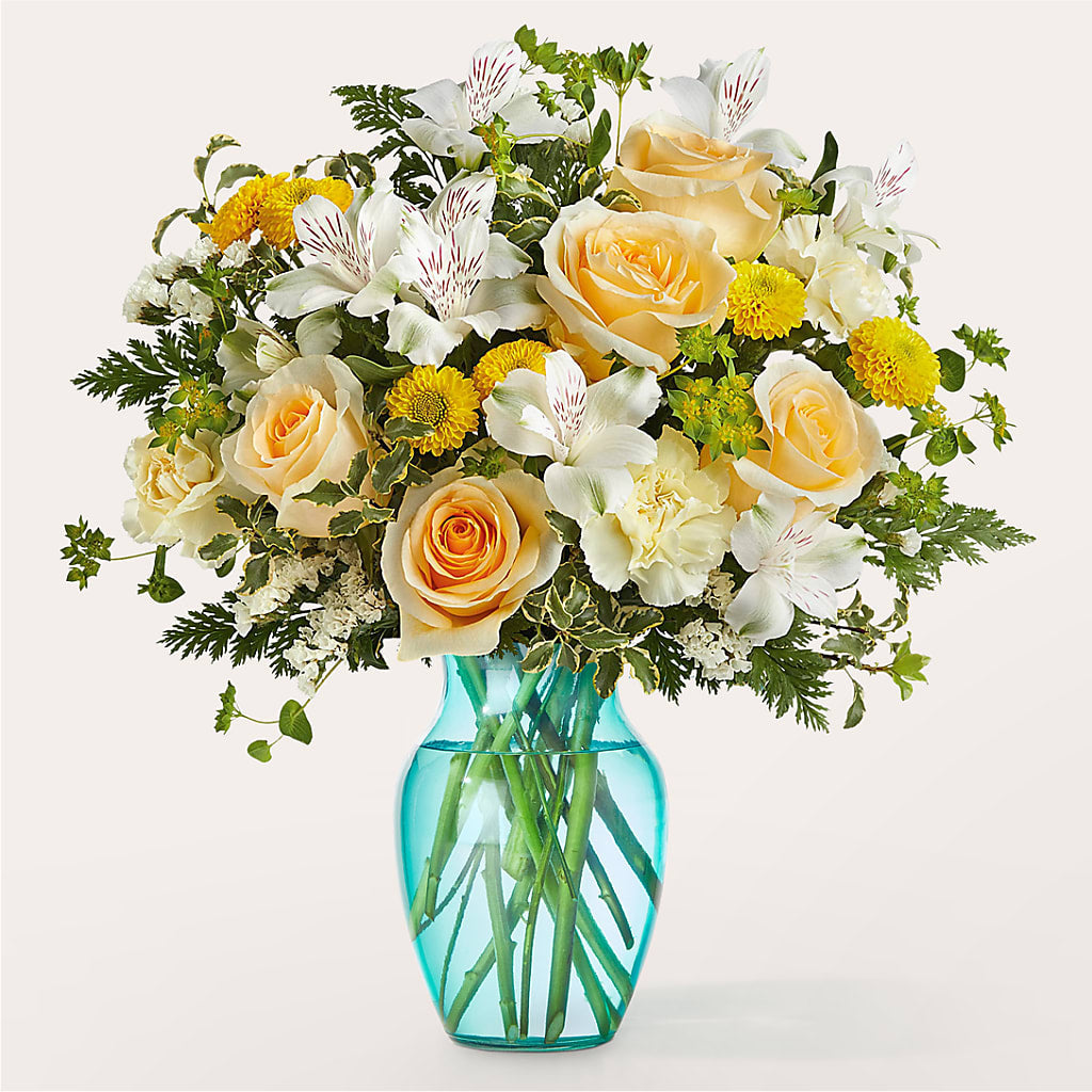 Crisp and Clean Bouquet – Salon Diane Aubin Fleuriste Inc., Jonquiere PQ