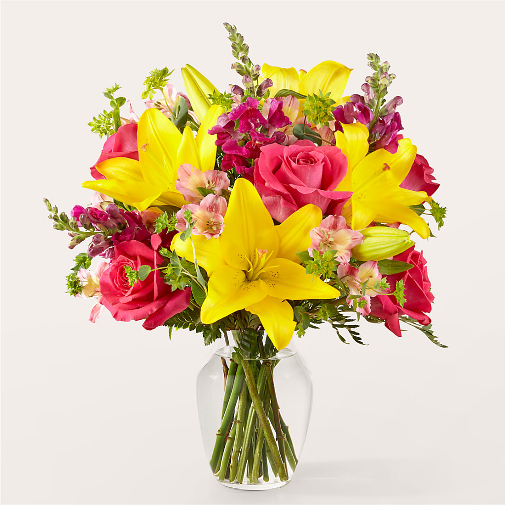 Lovely Day Bouquet – Salon Diane Aubin Fleuriste Inc., Jonquiere PQ