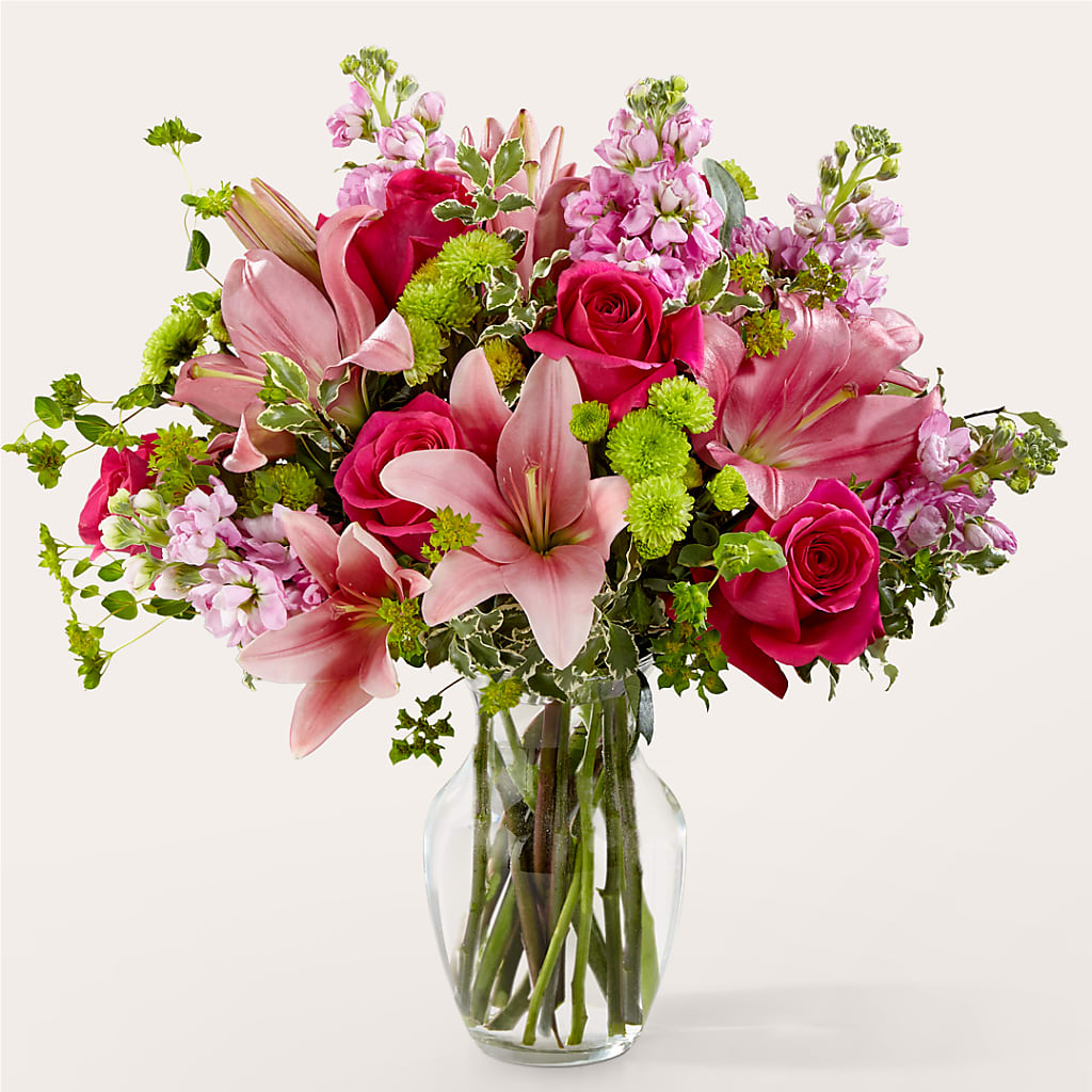 Cross My Heart Bouquet – Salon Diane Aubin Fleuriste Inc., Jonquiere PQ