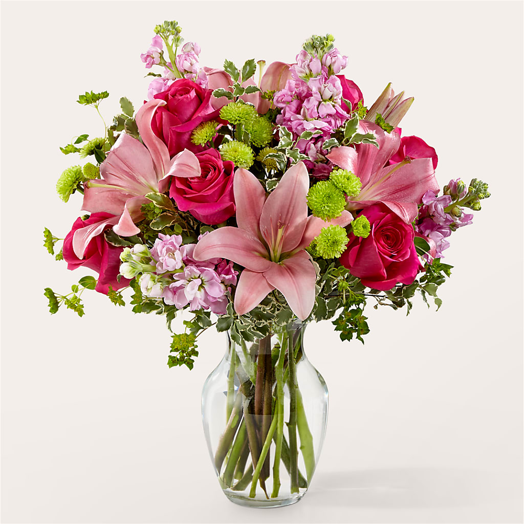 Cross My Heart Bouquet – Salon Diane Aubin Fleuriste Inc., Jonquiere PQ