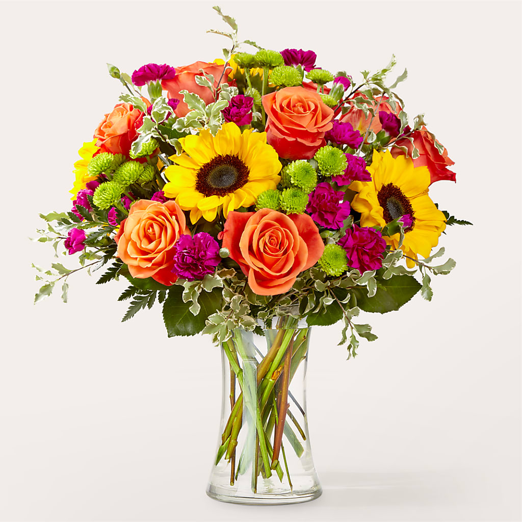 Warmth & Light Bouquet – Salon Diane Aubin Fleuriste Inc., Jonquiere PQ