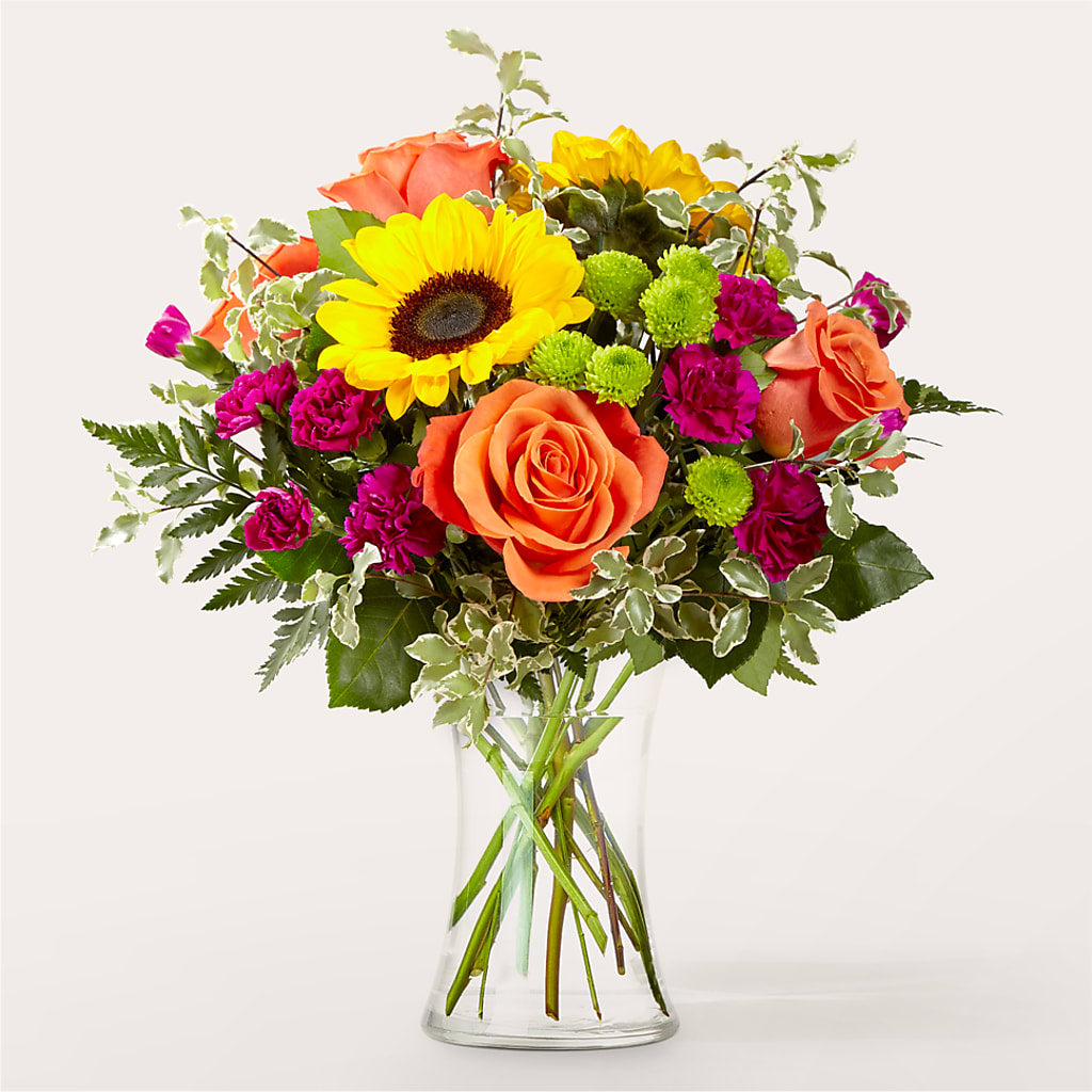 Warmth & Light Bouquet – Salon Diane Aubin Fleuriste Inc., Jonquiere PQ