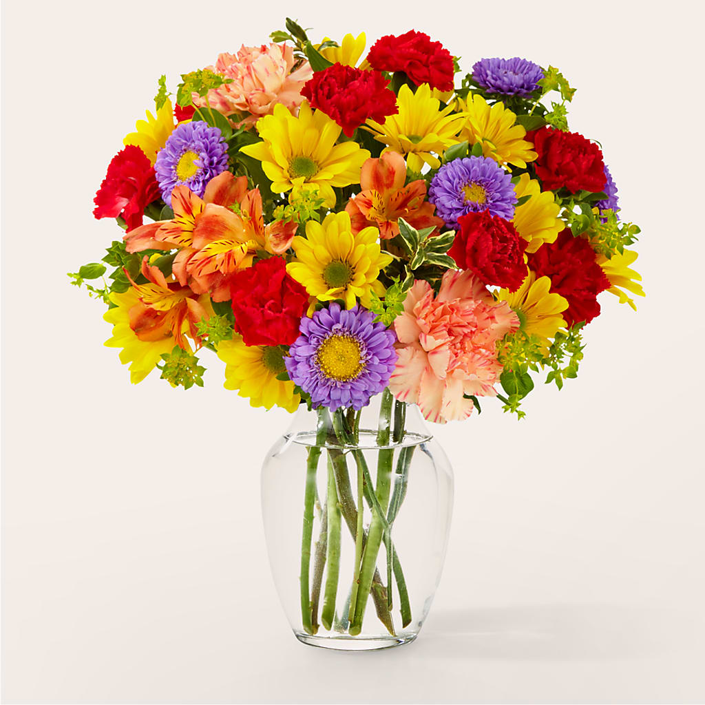 Kaleidoscope Bouquet – Salon Diane Aubin Fleuriste Inc., Jonquiere PQ