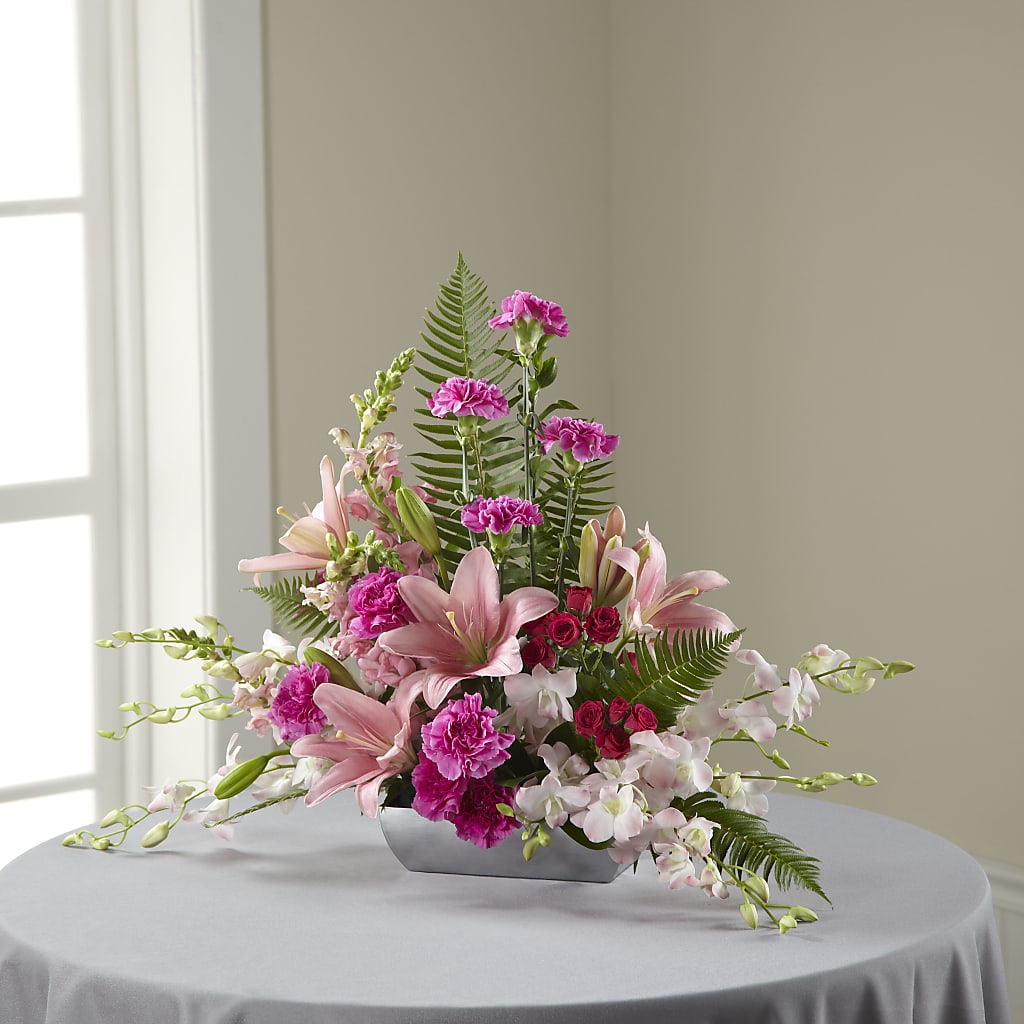 Uplifting Moments Arrangement – Salon Diane Aubin Fleuriste Inc., Jonquiere PQ