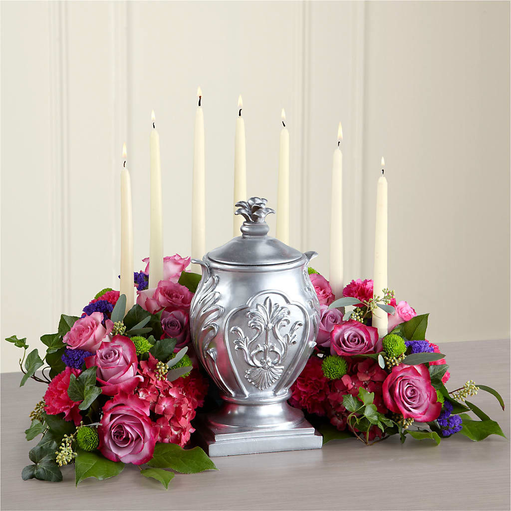Peaceful Thoughts Arrangement – Salon Diane Aubin Fleuriste Inc., Jonquiere PQ