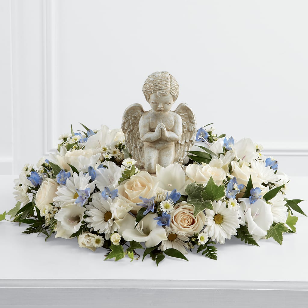Little Angel Ring of Flowers – Salon Diane Aubin Fleuriste Inc., Jonquiere PQ