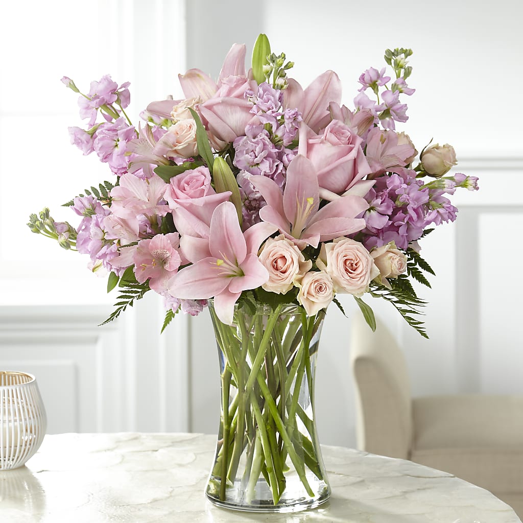 Wishes & Blessings Bouquet – Salon Diane Aubin Fleuriste Inc., Jonquiere PQ