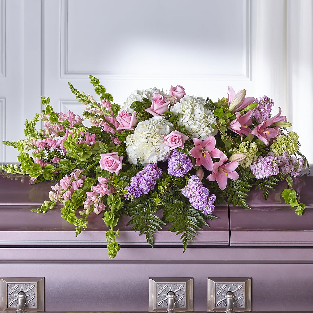 Life's Gratitude Casket Spray – Salon Diane Aubin Fleuriste Inc., Jonquiere PQ