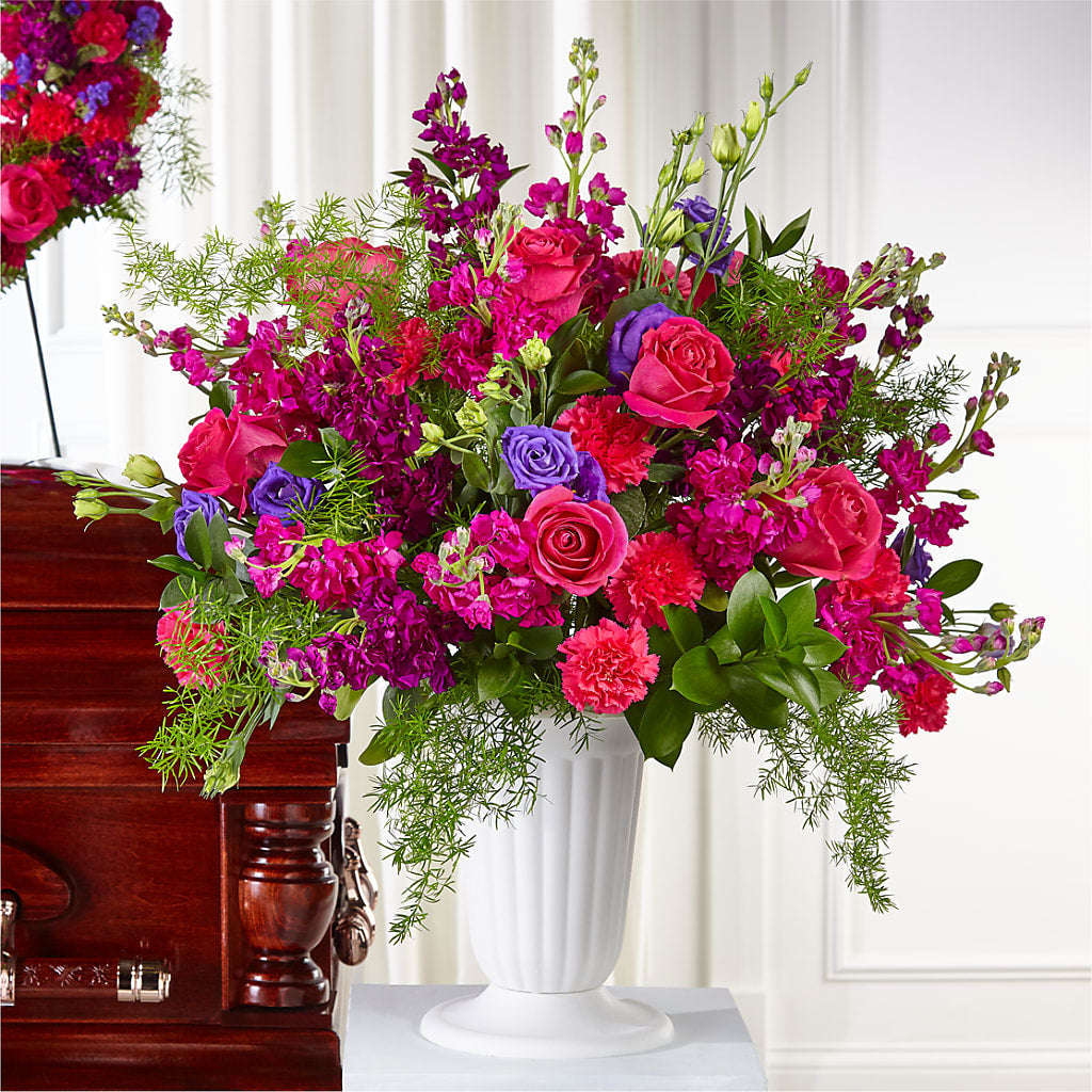 Eternal Day Arrangement – Salon Diane Aubin Fleuriste Inc., Jonquiere PQ