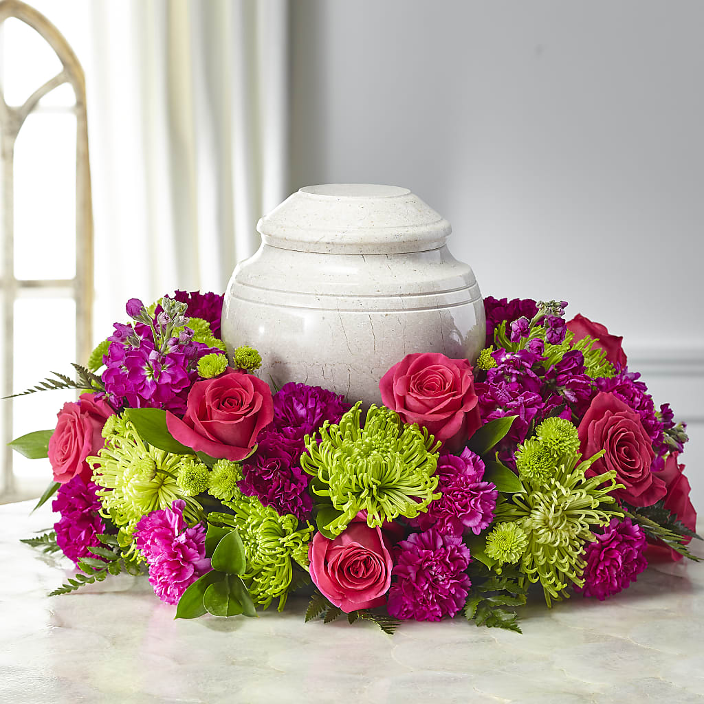 Hopeful Blessings Cremation Adornment – Salon Diane Aubin Fleuriste Inc., Jonquiere PQ