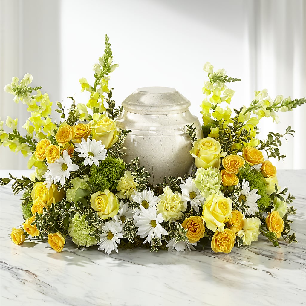 Graceful Love Cremation Adornment – Salon Diane Aubin Fleuriste Inc., Jonquiere PQ