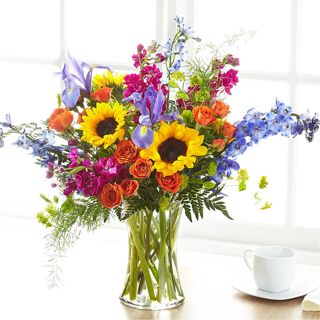 Rays of Life Bouquet – Salon Diane Aubin Fleuriste Inc., Jonquiere PQ