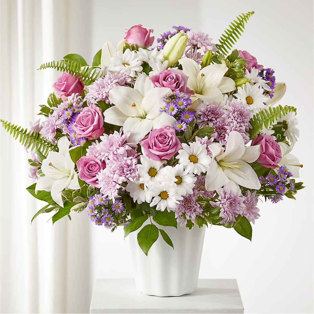 Warmest Thoughts Tabletop Basket – Salon Diane Aubin Fleuriste Inc., Jonquiere PQ